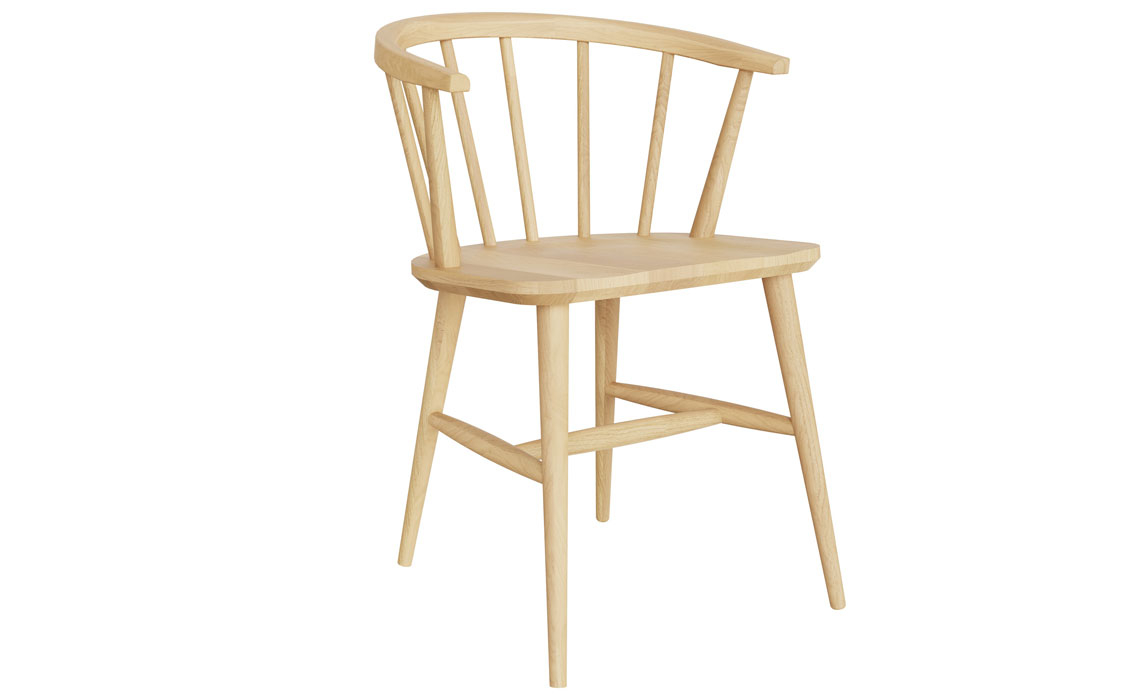 Chairs & Bar Stools - Oxford Solid Oak Dining Armchair