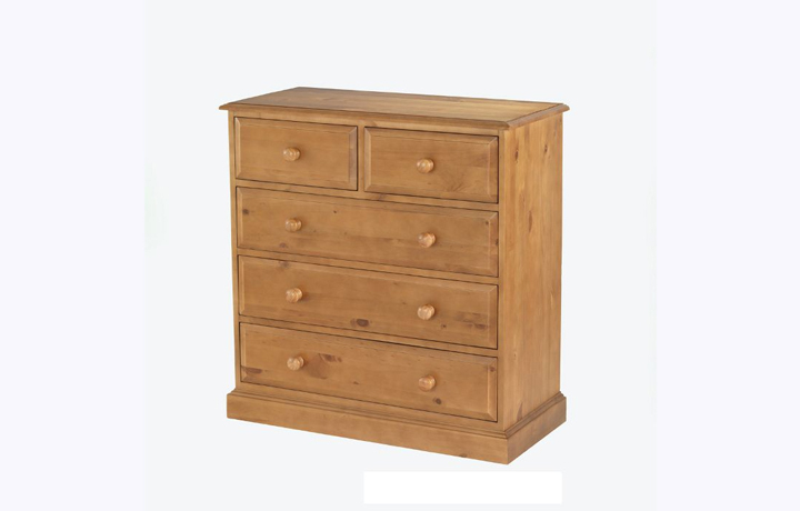 Appleby Pine Collection -  Appleby Pine 2 Over 3 Drawer Chest
