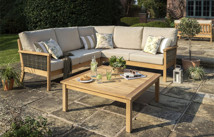 Daro (Laura Ashley) - Salcey & Salcey Woven Collection - Salcey Woven Corner Sofa