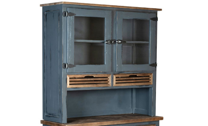 Hemmingway Distressed Collection - Hemmingway Distressed 2 Door 2 Drawer Glazed Dresser Top