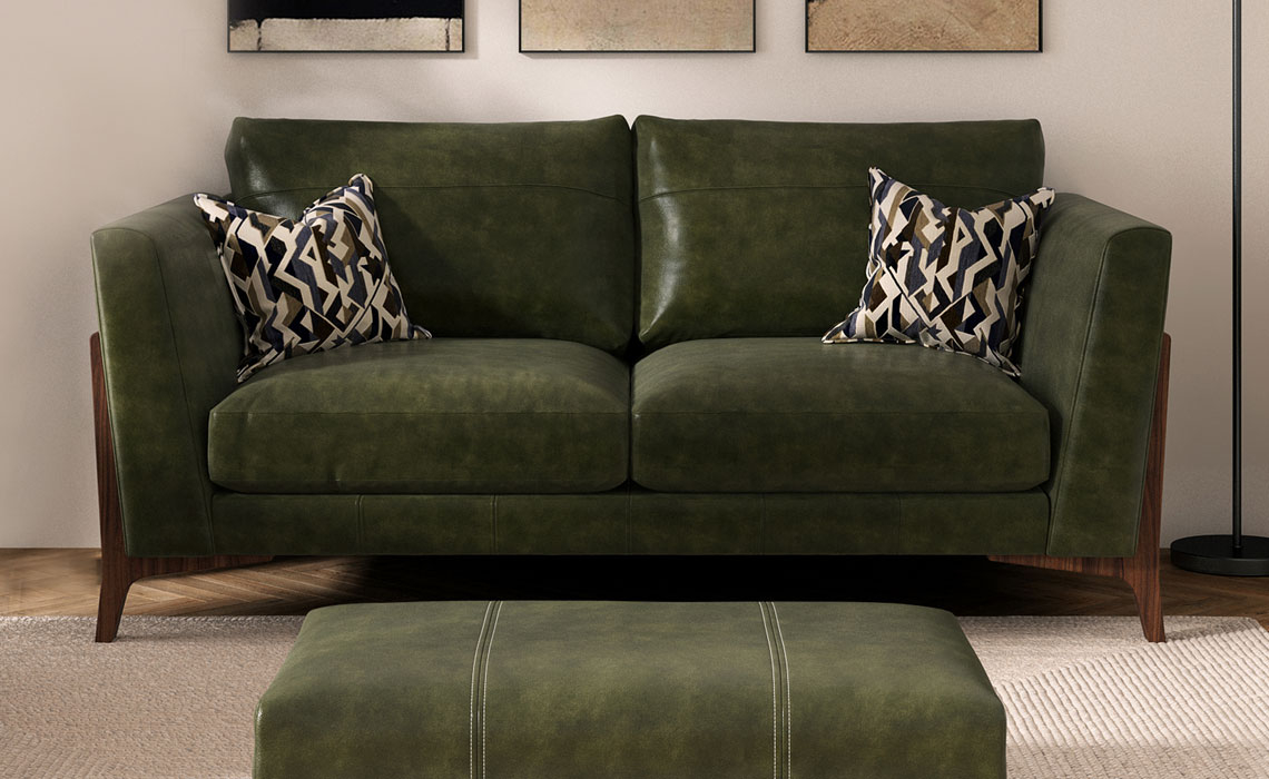 Renato Sofa Collection - Fabric & Leather - Renato 3 Seater Sofa