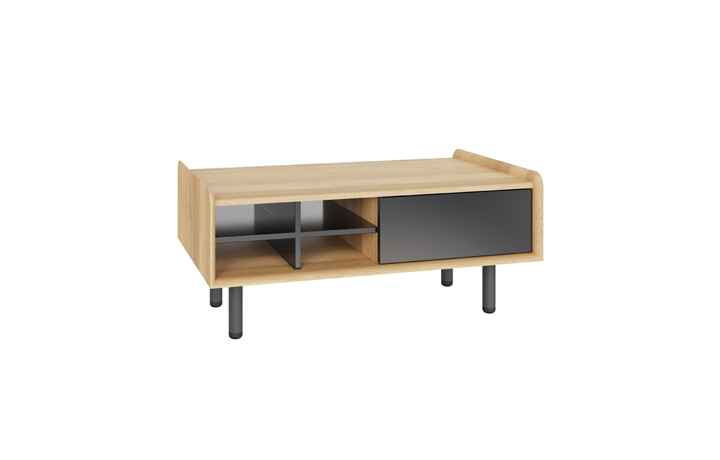 Alto Solid Oak Painted Collection - Alto Solid Oak Anthracite Painted Coffee Table
