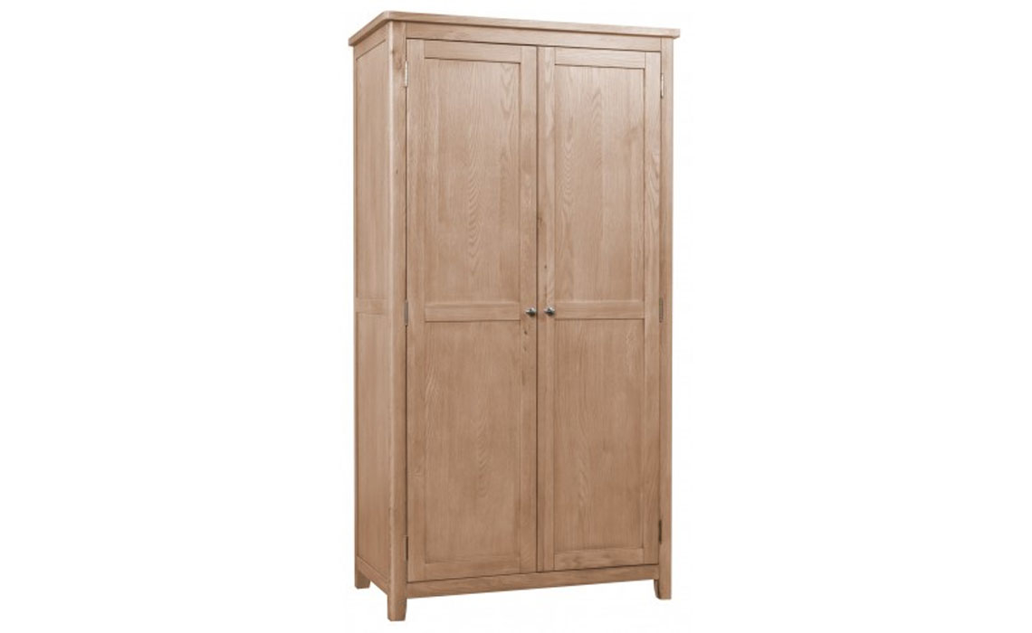 Wardrobes - Havana Oak 2 Door Wardrobe
